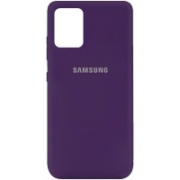 Чехол Silicone Cover My Color Full Protective (A) для Samsung Galaxy A72 4G / A72 5G Фиолетовый (17459)