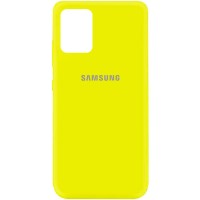 Чехол Silicone Cover My Color Full Protective (A) для Samsung Galaxy A72 4G / A72 5G Желтый (17463)