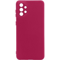 Чехол Silicone Cover Full Camera without Logo (A) для Samsung Galaxy A32 4G Красный (17648)