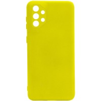 Чехол Silicone Cover Full Camera without Logo (A) для Samsung Galaxy A32 4G Желтый (17647)