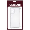 TPU чехол GETMAN Ease logo усиленные углы для Samsung Galaxy A72 4G / A72 5G Белый (17015)
