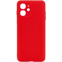 Силиконовый чехол Candy Full Camera для Apple iPhone 11 (6.1'') Червоний (16361)