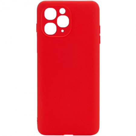 Силиконовый чехол Candy Full Camera для Apple iPhone 11 Pro (5.8'') Красный (16369)