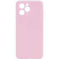 Силиконовый чехол Candy Full Camera для Apple iPhone 11 Pro (5.8'') Розовый (16371)
