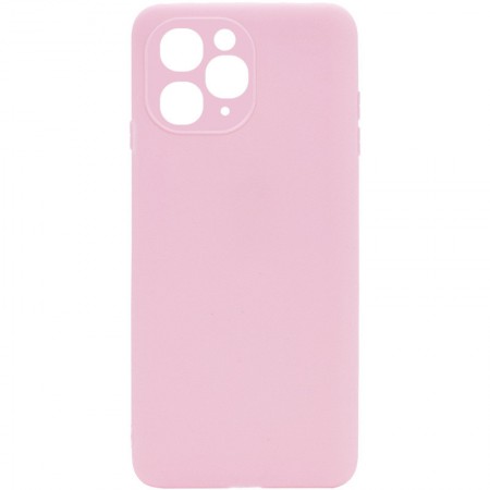 Силиконовый чехол Candy Full Camera для Apple iPhone 11 Pro (5.8'') Розовый (16371)