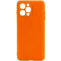 Силиконовый чехол Candy Full Camera для Apple iPhone 12 Pro (6.1'') Оранжевый (16396)