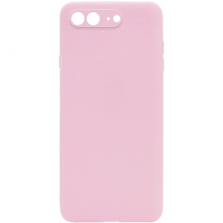 Силиконовый чехол Candy Full Camera для Apple iPhone 7 plus / 8 plus (5.5'') Розовый (16431)