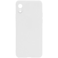 Силиконовый чехол Candy Full Camera для Apple iPhone XR (6.1'') Білий (16448)
