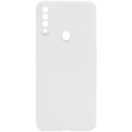 Силиконовый чехол Candy Full Camera для Oppo A31 Білий (16472)
