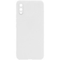 Силиконовый чехол Candy Full Camera для Samsung Galaxy A02 Білий (17035)
