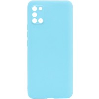 Силиконовый чехол Candy Full Camera для Samsung Galaxy A31 Бірюзовий (16521)