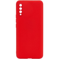 Силиконовый чехол Candy Full Camera для Samsung Galaxy A50 (A505F) / A50s / A30s Красный (16536)