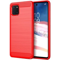 TPU чехол Slim Series для Samsung Galaxy Note 10 Lite (A81) Красный (21990)