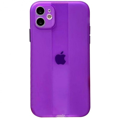 Чехол TPU Glossy Line Full Camera для Apple iPhone 11 (6.1'') Сиреневый (17058)