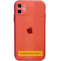 Чехол TPU Glossy Line Full Camera для Apple iPhone 12 (6.1'') Красный (17071)