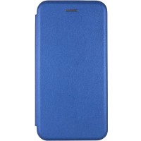 Кожаный чехол (книжка) Classy для Samsung Galaxy A02s Синий (20748)