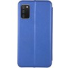 Кожаный чехол (книжка) Classy для Samsung Galaxy A02s Синий (20748)