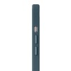 Кожаный чехол Leather Case (AAA) with MagSafe and Animation для Apple iPhone 12 Pro Max (6.7'') Блакитний (17653)