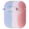 Силиконовый футляр Colorfull для наушников AirPods 1/2 Рожевий (28092)