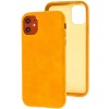 Кожаный чехол Croco Leather для Apple iPhone 11 (6.1'') Желтый (16063)