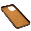 Кожаный чехол Croco Leather для Apple iPhone 12 Pro / 12 (6.1'') Бежевый (16073)