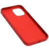 Кожаный чехол Croco Leather для Apple iPhone 12 Pro / 12 (6.1'') Красный (16072)