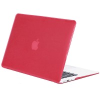 Чехол-накладка Matte Shell для Apple MacBook Air 13 (2018) (A1932) Красный (18075)