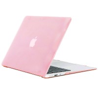 Чехол-накладка Matte Shell для Apple MacBook Air 13 (2018) (A1932) Рожевий (18077)