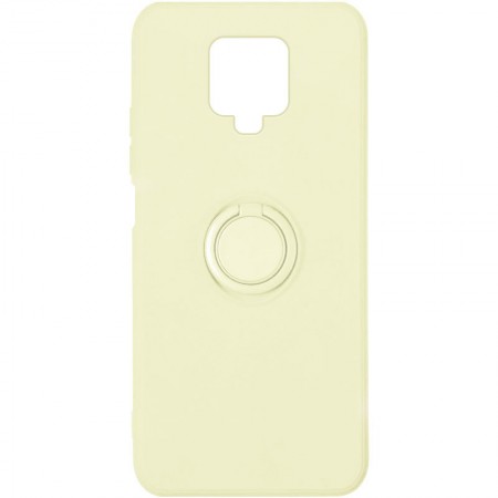 Чехол TPU Candy Ring для Xiaomi Redmi Note 9s / Note 9 Pro / Note 9 Pro Max Білий (19902)