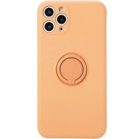 Чехол TPU Candy Ring Full Camera для Apple iPhone 12 Pro Max (6.7'') Оранжевый (19961)