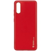 Кожаный чехол Xshield для Samsung Galaxy A50 (A505F) / A50s / A30s Красный (30595)