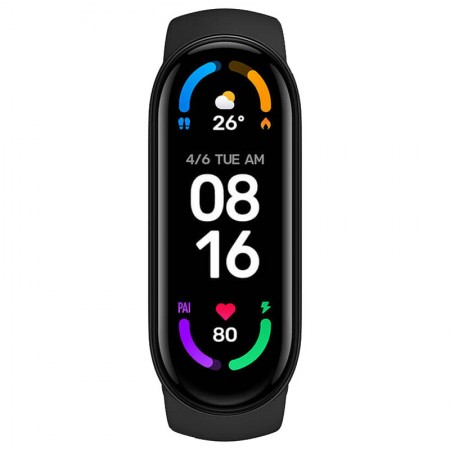 Фитнес-браслет Xiaomi Mi Band 6 (Local) Чорний (16545)