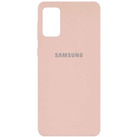 Чехол Silicone Cover Full Protective (AA) для Samsung Galaxy A02s Рожевий (18787)