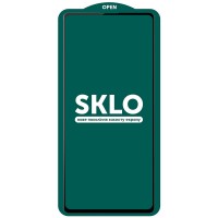 Защитное стекло SKLO 5D (full glue) (тех.пак) для Samsung Galaxy S21 Черный (22731)