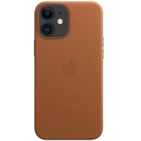 Кожаный чехол Leather Case (AAA) для Apple iPhone 11 (6.1'') Бежевий (19968)