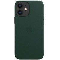 Кожаный чехол Leather Case (AAA) для Apple iPhone 11 (6.1'') Зелений (19969)
