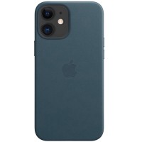 Кожаный чехол Leather Case (AAA) для Apple iPhone 11 (6.1'') Синій (19970)