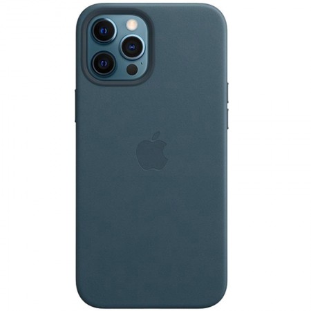 Кожаный чехол Leather Case (AAA) для Apple iPhone 11 Pro (5.8'') Голубой (20767)