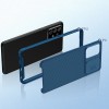 Карбоновая накладка Nillkin Camshield (шторка на камеру) для Samsung Galaxy A52 4G / A52 5G / A52s Синій (27795)