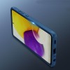 Карбоновая накладка Nillkin Camshield (шторка на камеру) для Samsung Galaxy A72 4G / A72 5G Синий (29731)