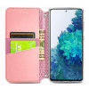 Кожаный чехол книжка GETMAN Mandala (PU) для ZTE Blade V2020 Smart Рожевий (18179)