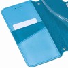 Кожаный чехол книжка GETMAN Mandala (PU) для Xiaomi Redmi Note 9 4G / Redmi 9 Power / Redmi 9T Синий (18169)