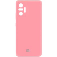 Чехол Silicone Cover My Color Full Camera (A) для Xiaomi Redmi Note 10 Pro Розовый (20472)