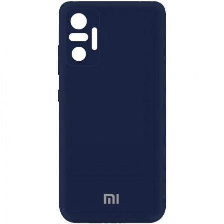 Чехол Silicone Cover My Color Full Camera (A) для Xiaomi Redmi Note 10 Pro Синій (20475)