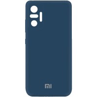 Чехол Silicone Cover My Color Full Camera (A) для Xiaomi Redmi Note 10 Pro Синій (20476)