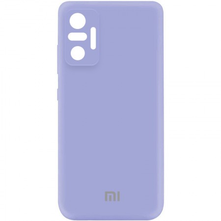 Чехол Silicone Cover My Color Full Camera (A) для Xiaomi Redmi Note 10 Pro Бузковий (20477)