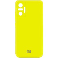 Чехол Silicone Cover My Color Full Camera (A) для Xiaomi Redmi Note 10 Pro Желтый (20469)