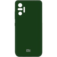 Чехол Silicone Cover My Color Full Camera (A) для Xiaomi Redmi Note 10 Pro Зелений (20470)