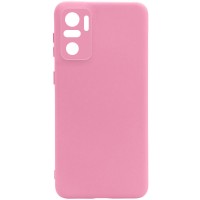 Чехол Silicone Cover Full Camera without Logo (A) для Xiaomi Redmi Note 10 Розовый (19773)