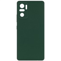 Чехол Silicone Cover Full Camera without Logo (A) для Xiaomi Redmi Note 10 Зелёный (19771)